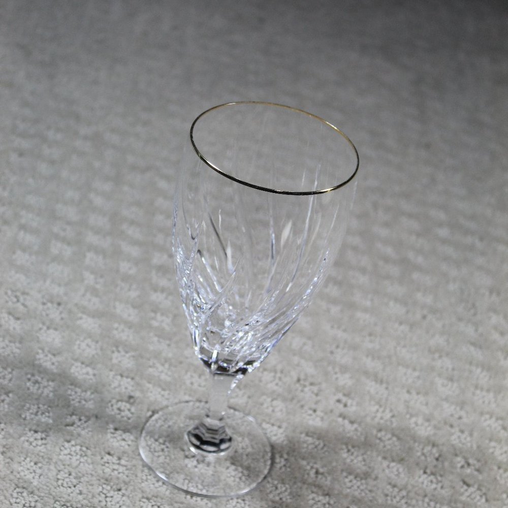 Iced Tea Rendezvous Gold Mikasa Glass